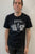 Vintage Black Tee Screened by Babylon M