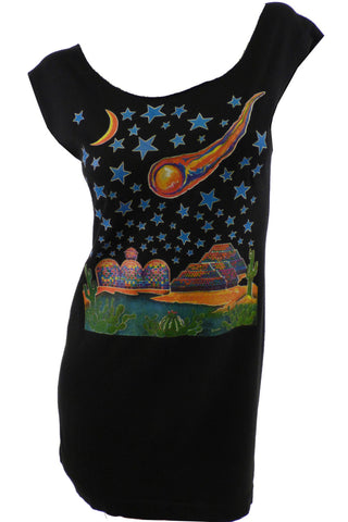 Rainbow COMET restyled T-Shirt / Dress